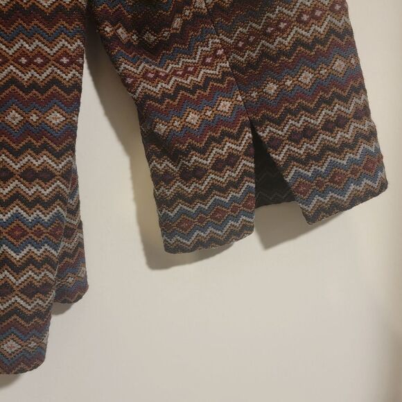 NEW Doncaster Chevron Ranchcore Southwestern Praire Desertchic Blazer Size 20W - Picture 9 of 9